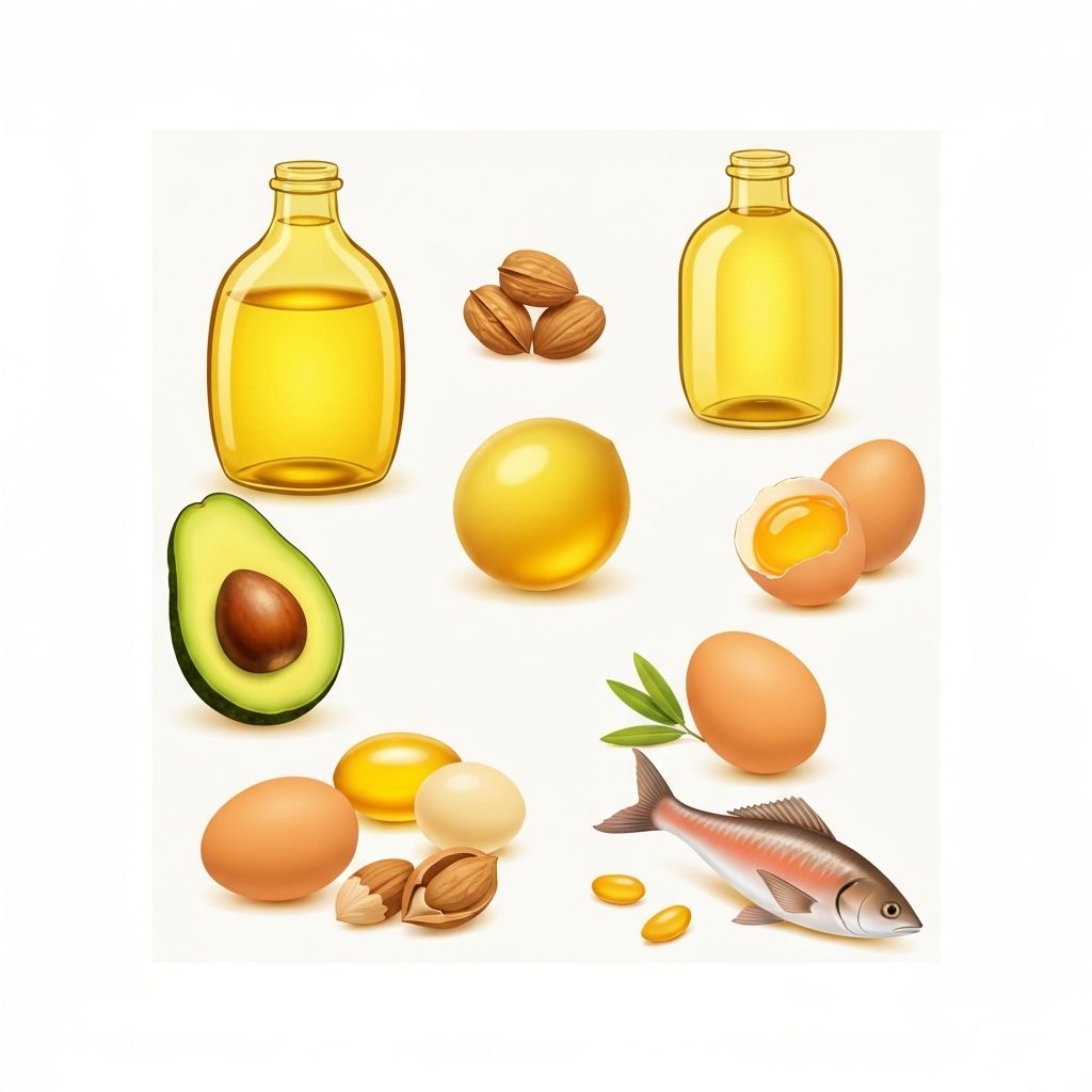 Ilustrasi vitamin larut lemak